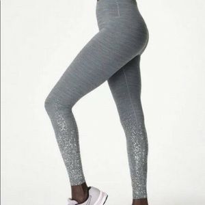 Sweaty Betty Disco Foil Legging 7/8 Length, size Large